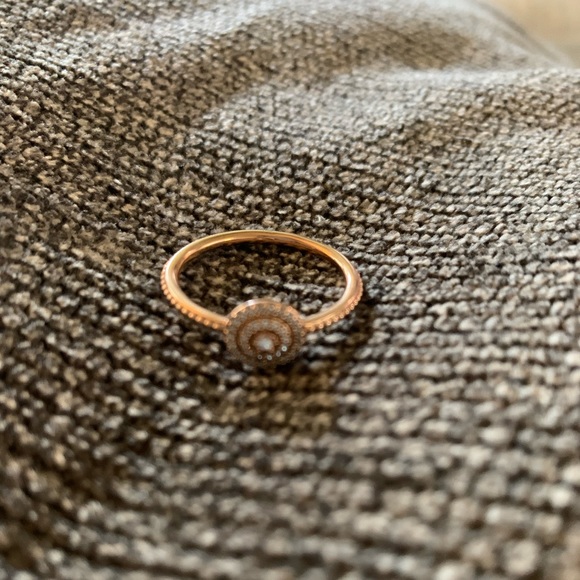 Pandora Elegant Sparkle Ring - Rose Gold - Picture 2 of 4